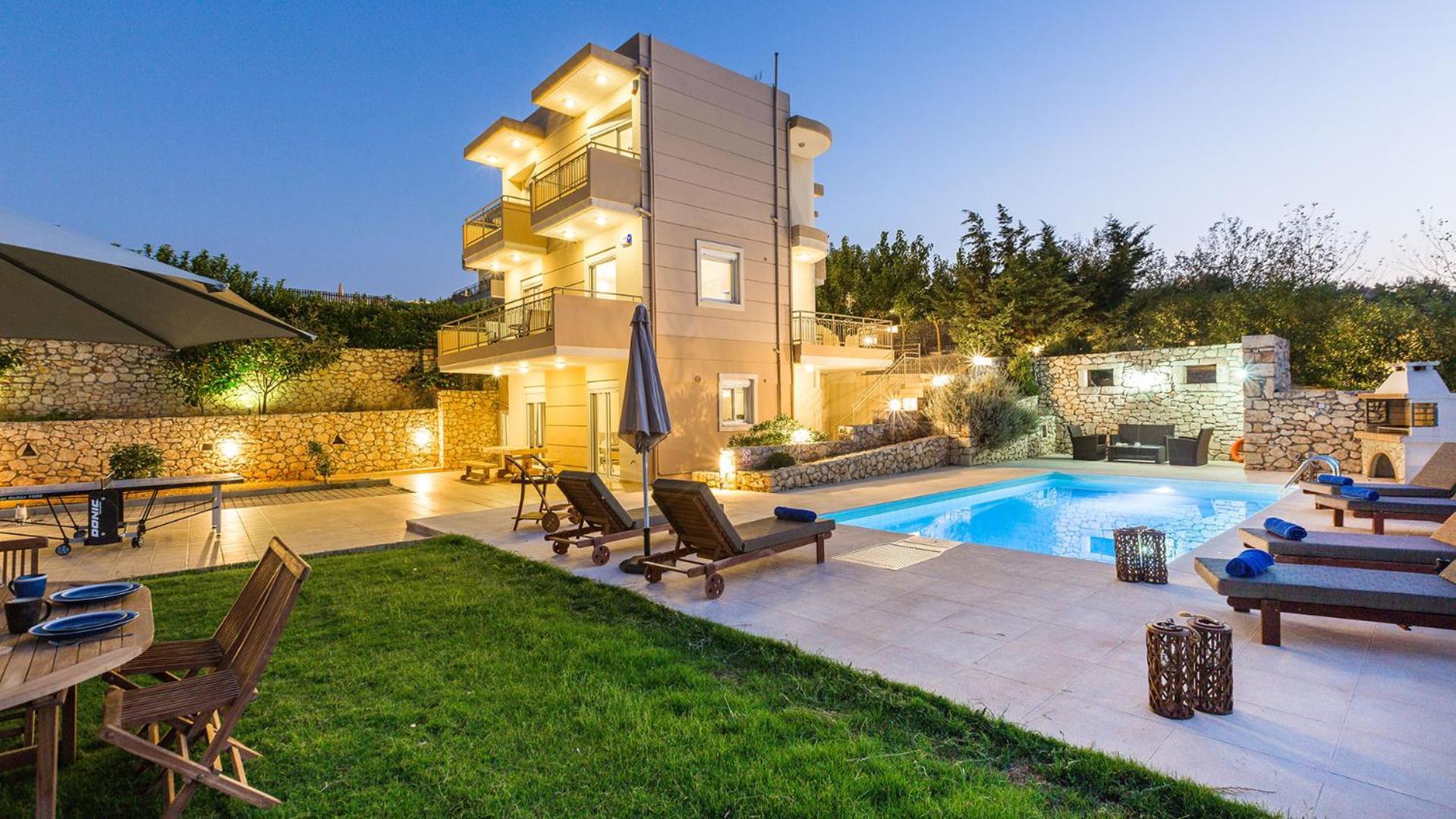 Crete View Villa Marathi  Buitenkant foto