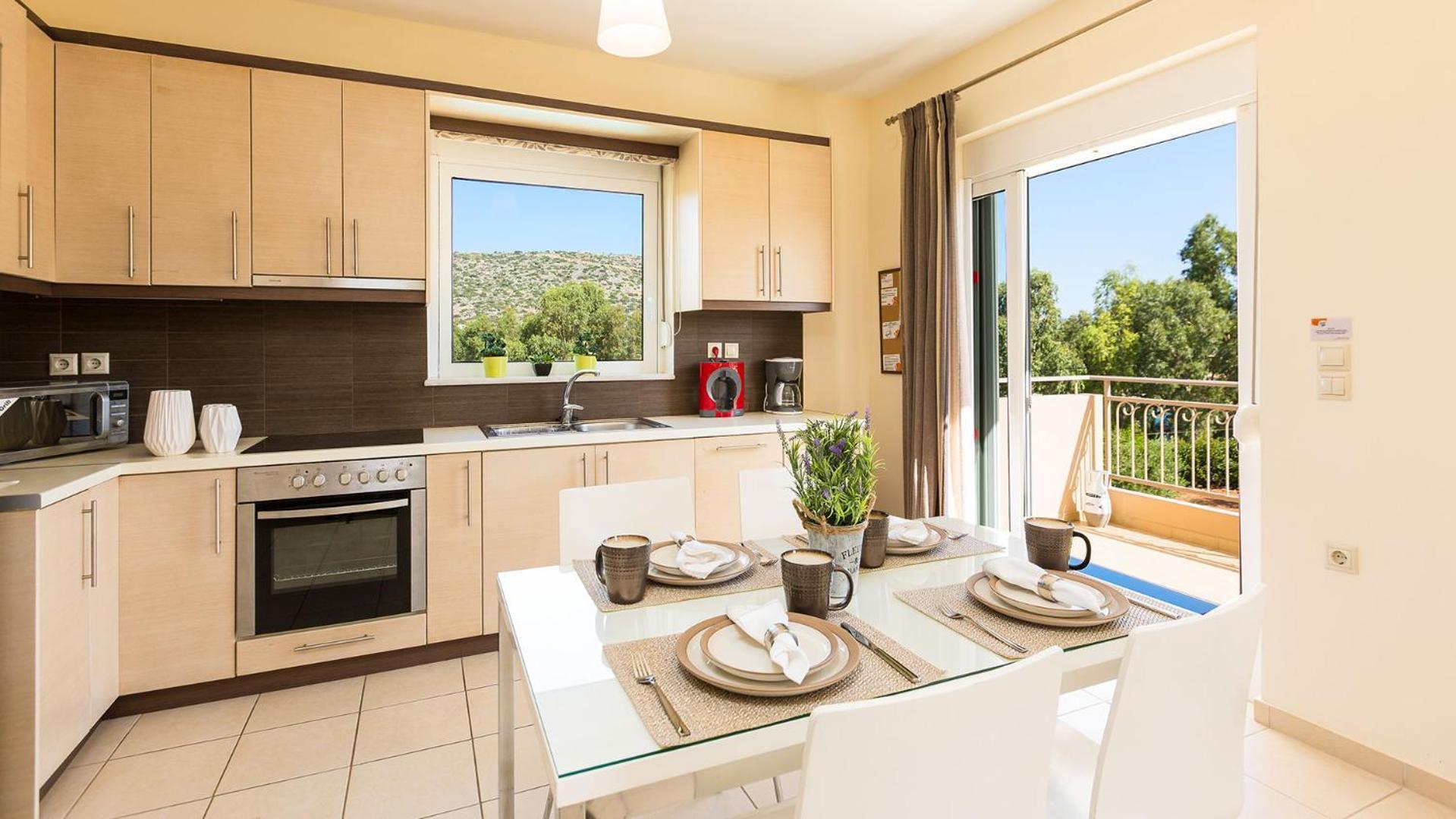 Crete View Villa Marathi  Buitenkant foto