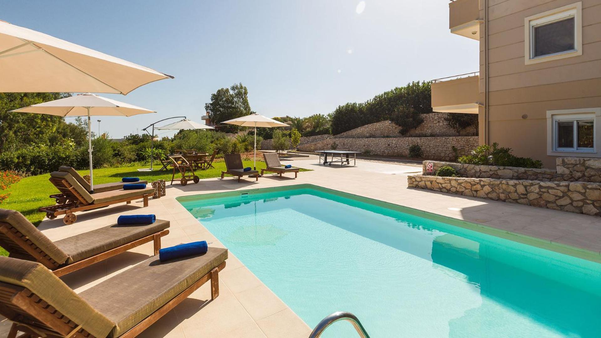 Crete View Villa Marathi  Buitenkant foto