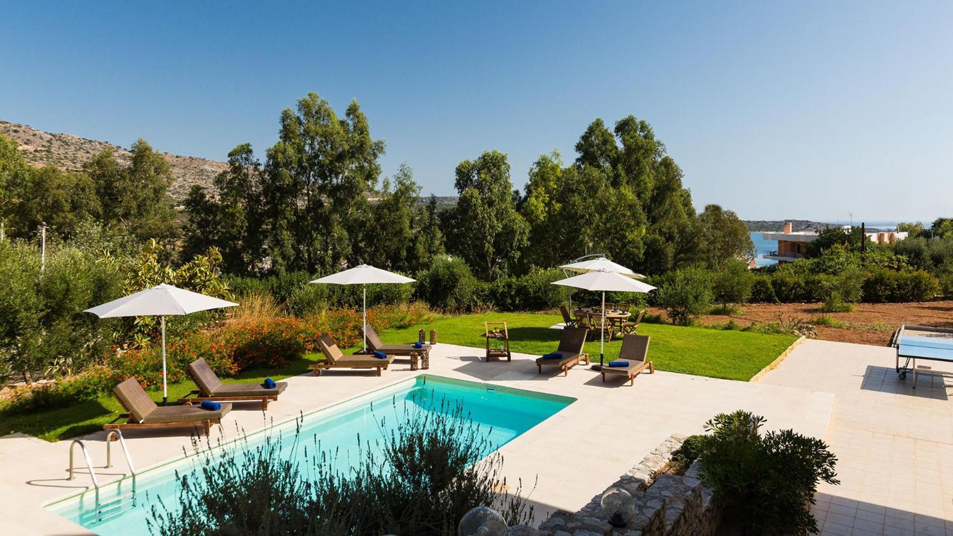 Crete View Villa Marathi  Buitenkant foto